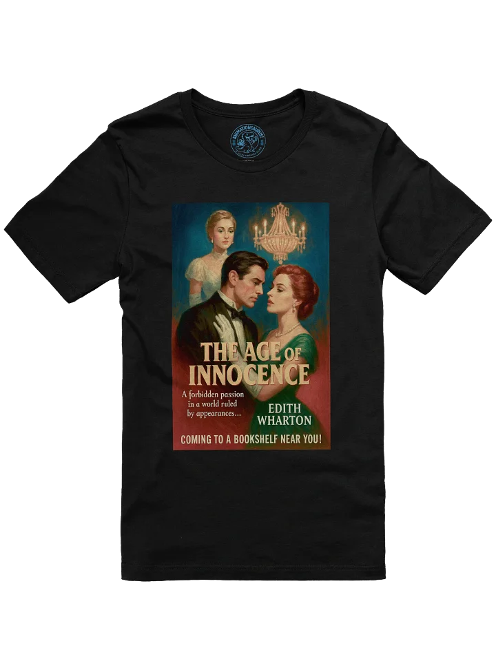 "The Age of Innocence" 1950's Faux Retro Film Poster Edith Wharton Concert Tee Fit Unisex T-Shirt product image (1)