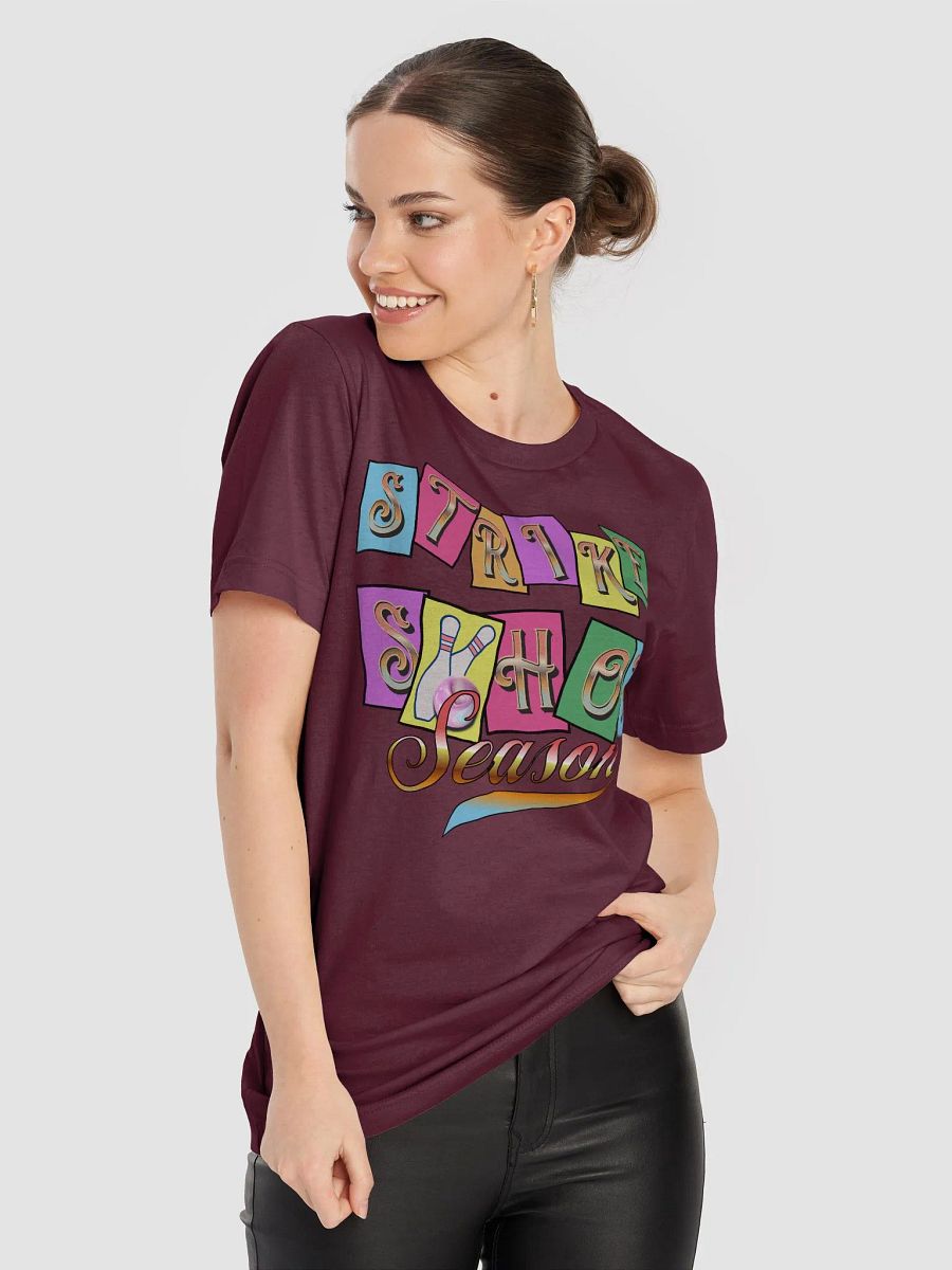 Strike Shot Season Bowling T-Shirt product image (35)