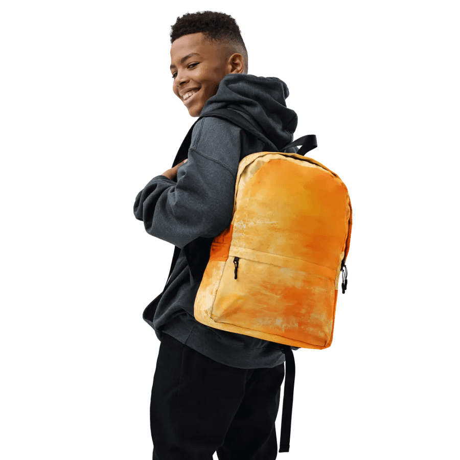 Sunburst Splatter All-Over Backpack product image (7)