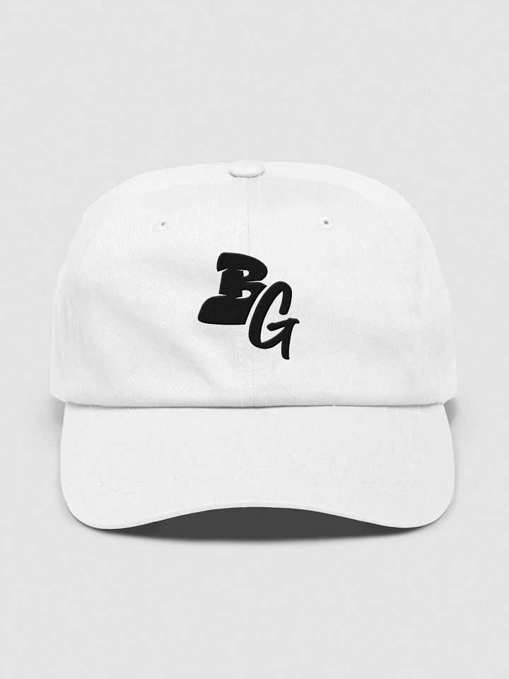 Graffiti Initial - White / Black Dad Hat product image (1)