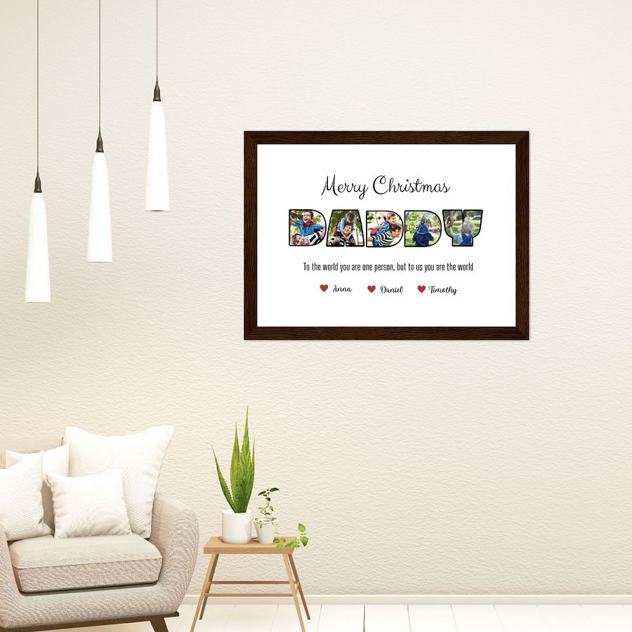 Daddy Photo Collage Canva Template product image (7)