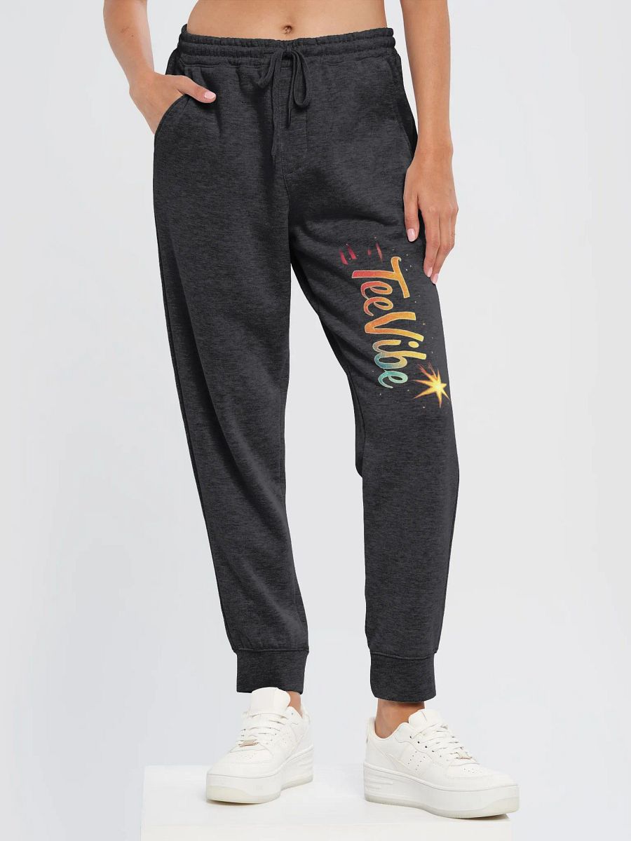 Vibrant Teen Vibe Vertical Print Joggers product image (21)