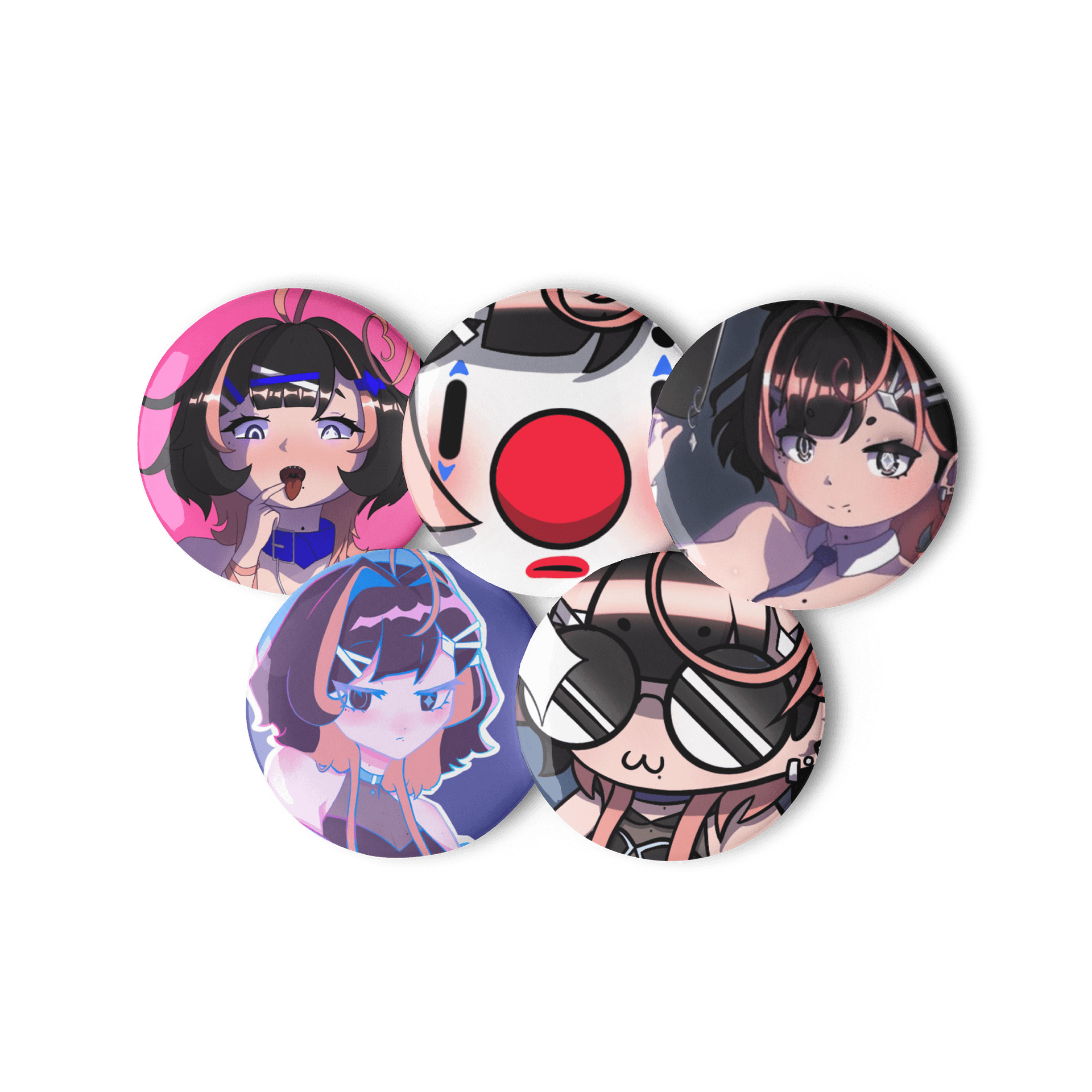 The Many Faces of Aria Pin Set product image (3)