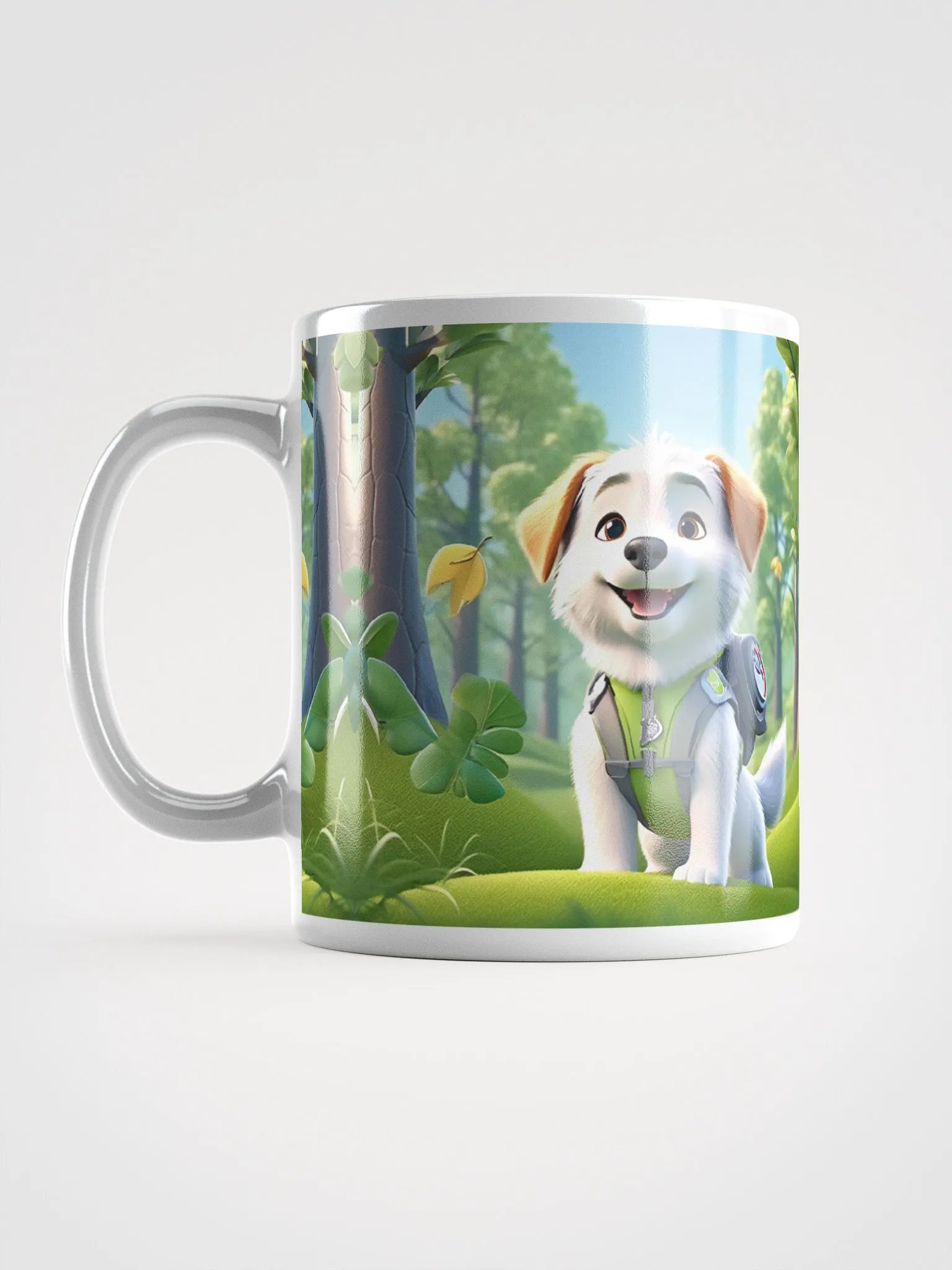 Pup glossy mug product image (12)