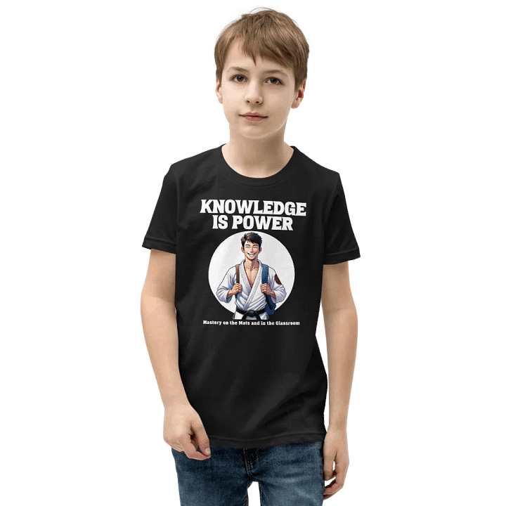Cheerful Martial Arts Youth T-Shirt product image (1)