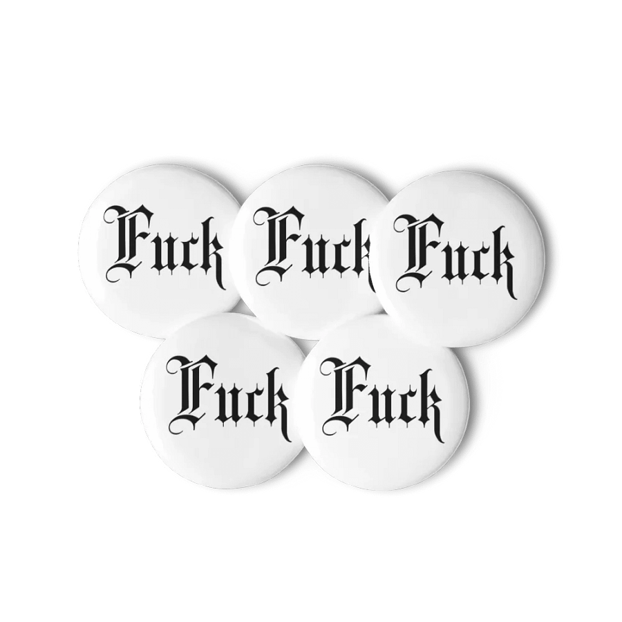 Fuck Buttons (Five Pack) product image (11)