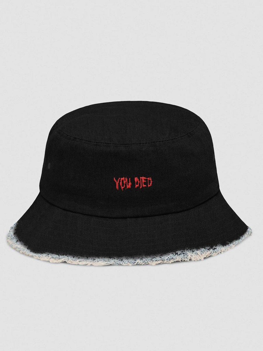 You Died Denim Bucket Hat product image (1)