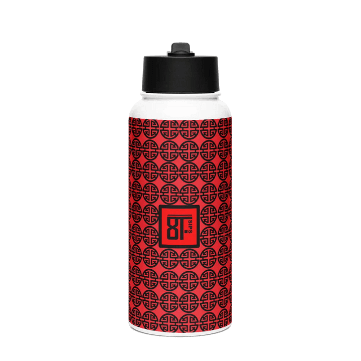 8T Sips Prosperity Stainless Steel Water Bottle product image (1)