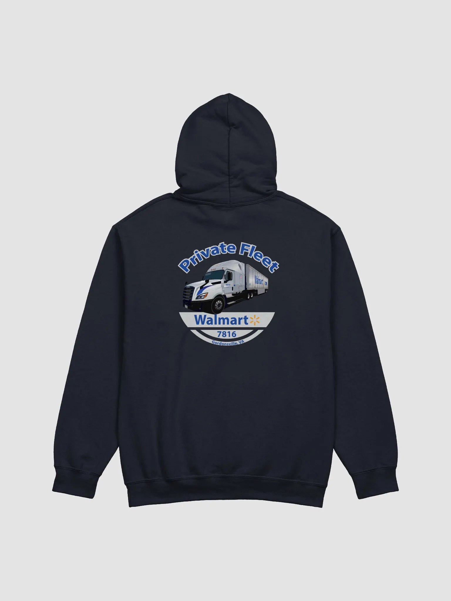 7816 Gordonsville Walmart Private Fleet hoodie product image (1)