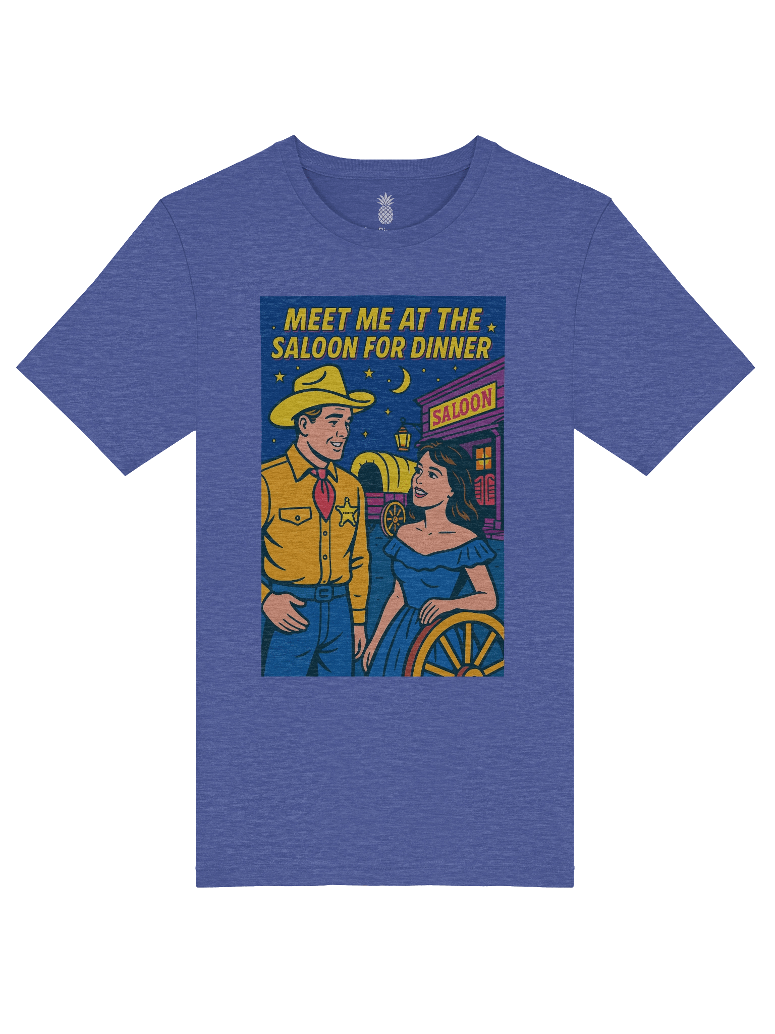 Meet Me at the Saloon for Dinner Cowboy Texas Concert Tee Fit Unisex T-Shirt product image (65)