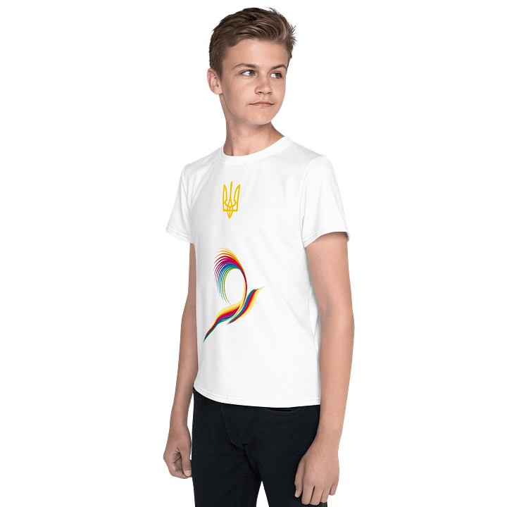 For All-Over Print Youth Crew Neck T-shirt: product image (2)