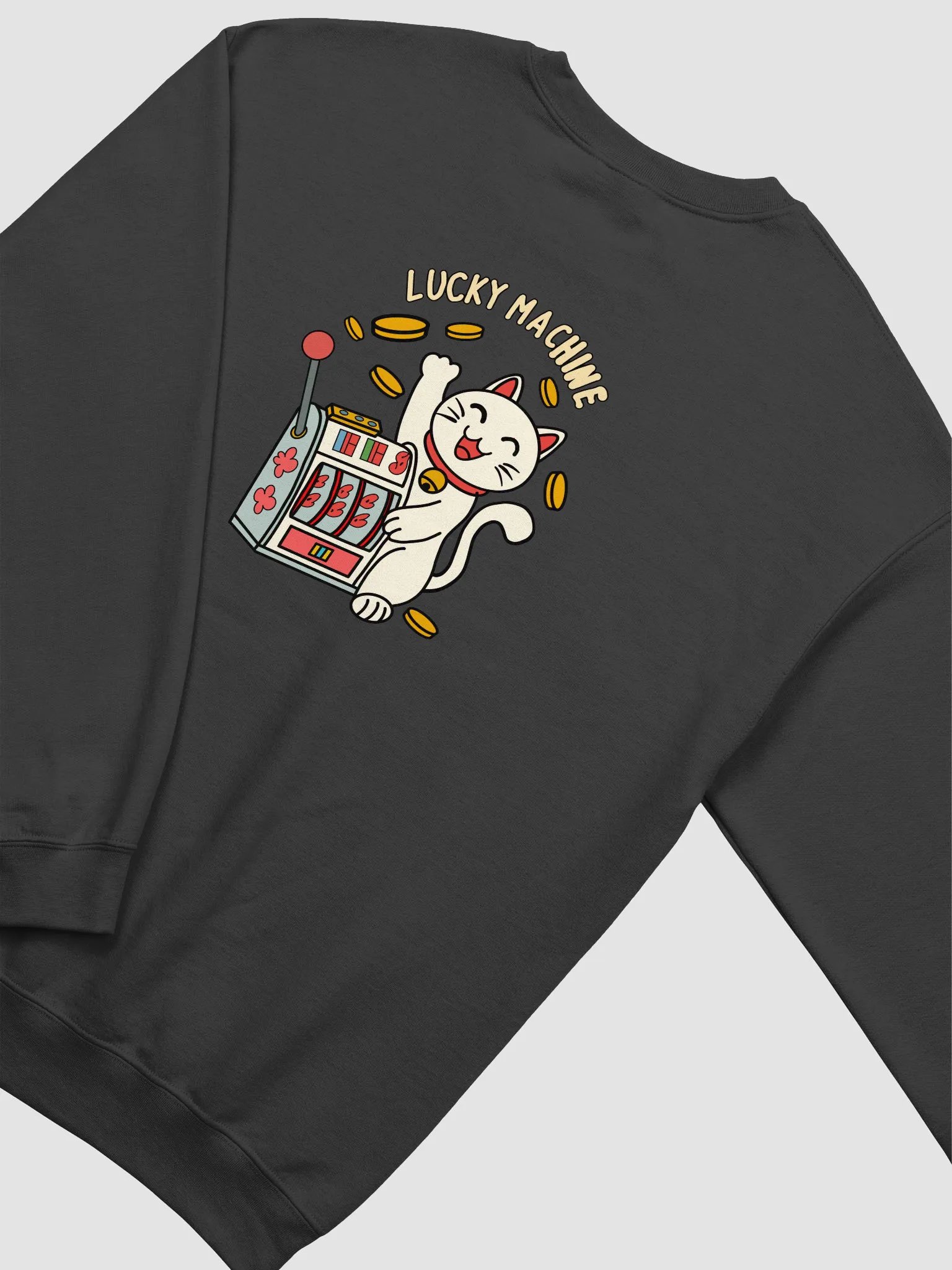 Lucky Cat Slot Machine Sweatshirt product image (39)