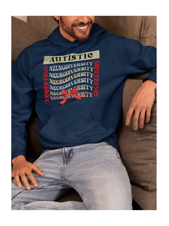 Neurodiversity, Accepting Autistic Difference Gildan Hoodie product image (1)