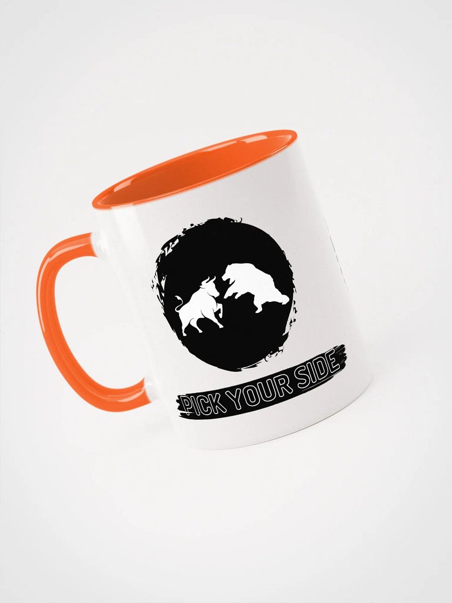 StatOasis Badge + BW Bull Bear Pick Your Side Mug product image (3)