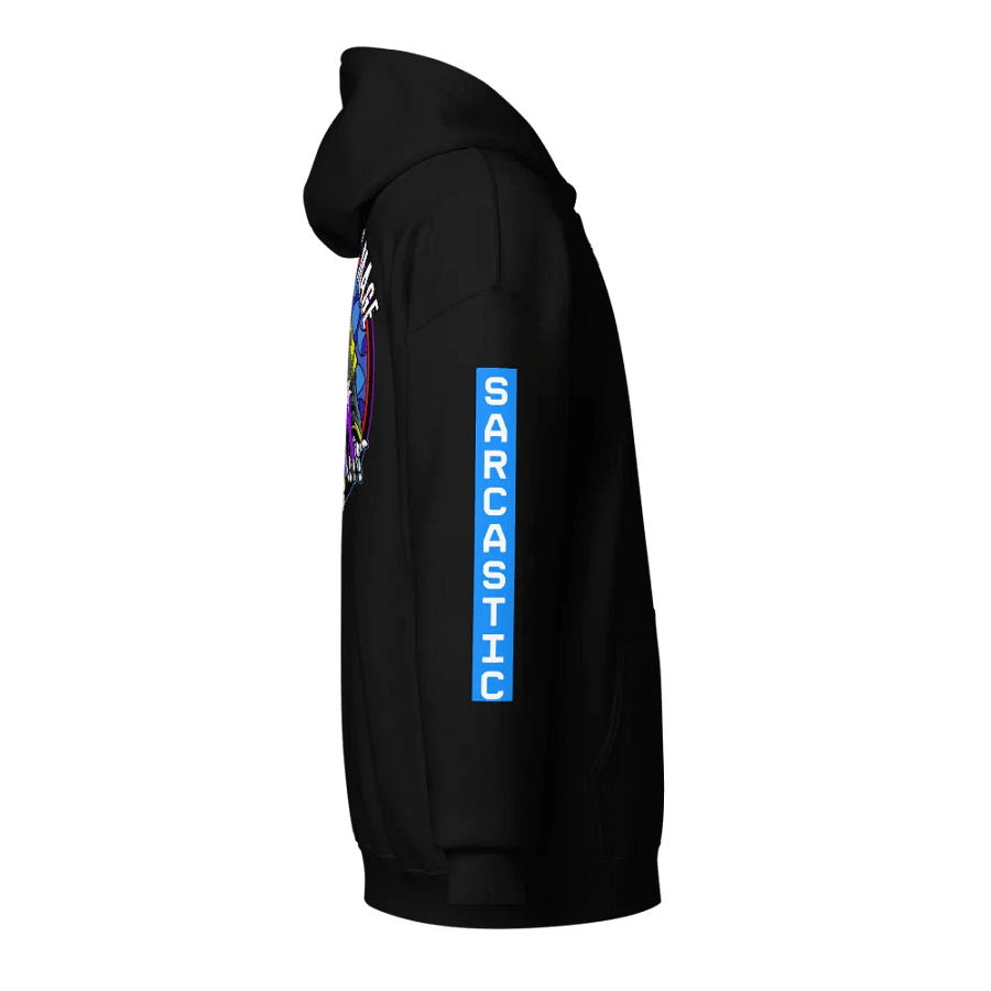 Sarcastic Mage Glow Zip Hoodie product image (4)