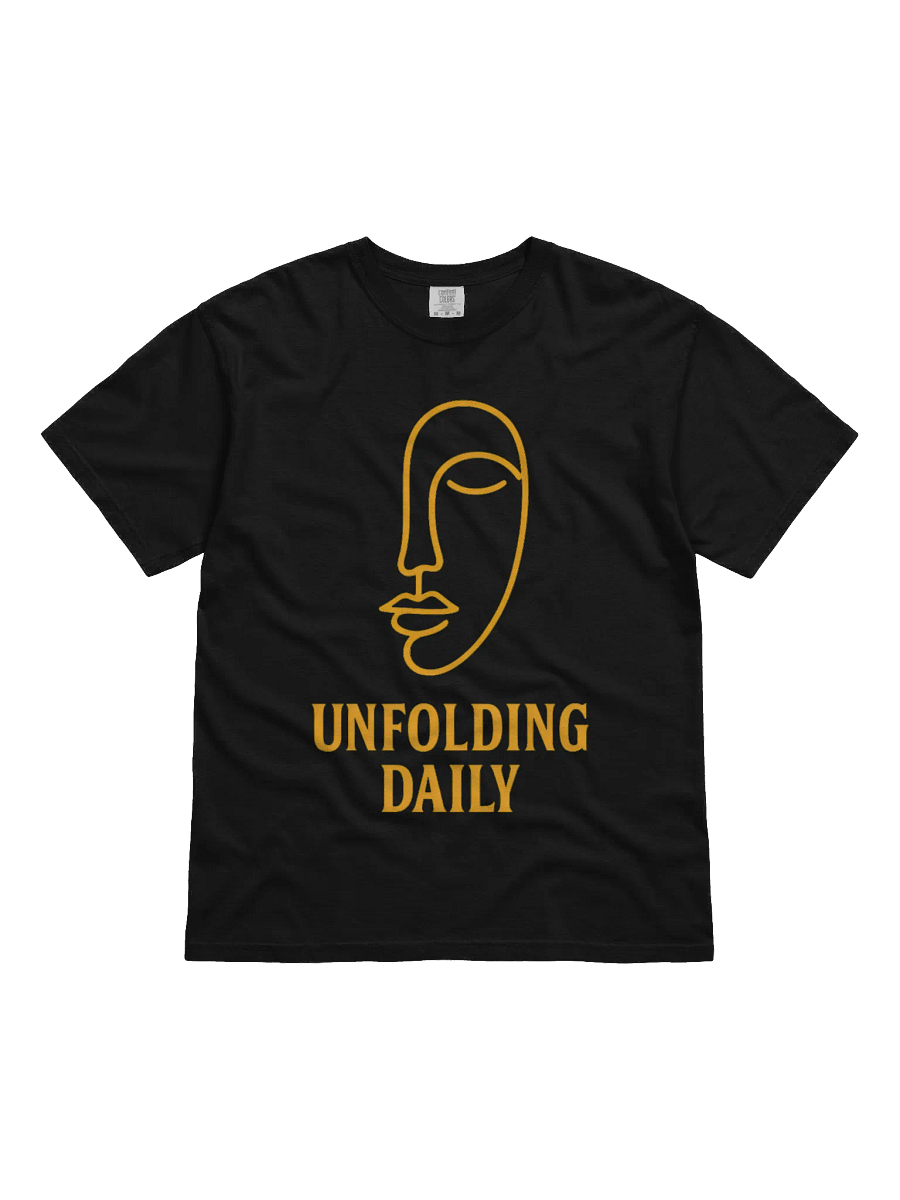 Unfolding Daily Minimalist Face T-Shirt product image (1)