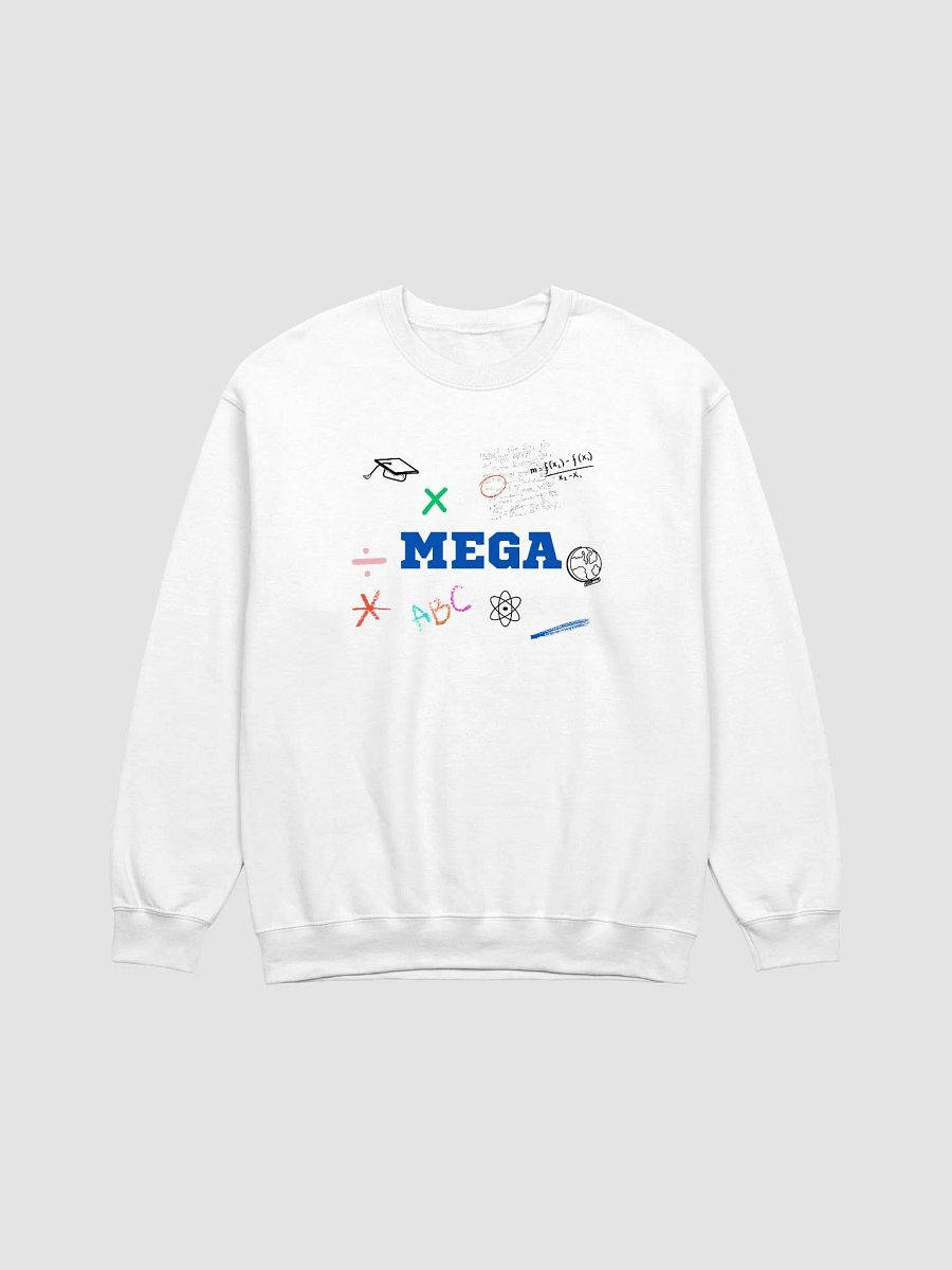 MEGA Education Crewneck Sweatshirt (Light) product image (1)