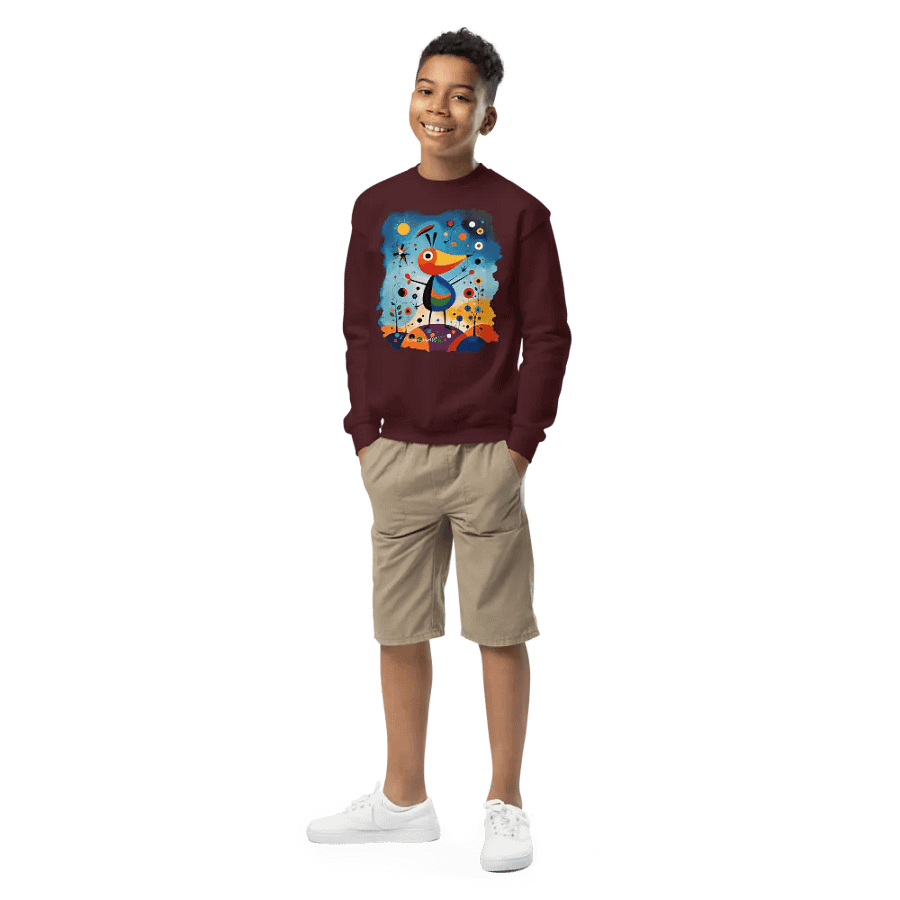 Gildan Youth Crew Neck Sweatshirt product image (5)