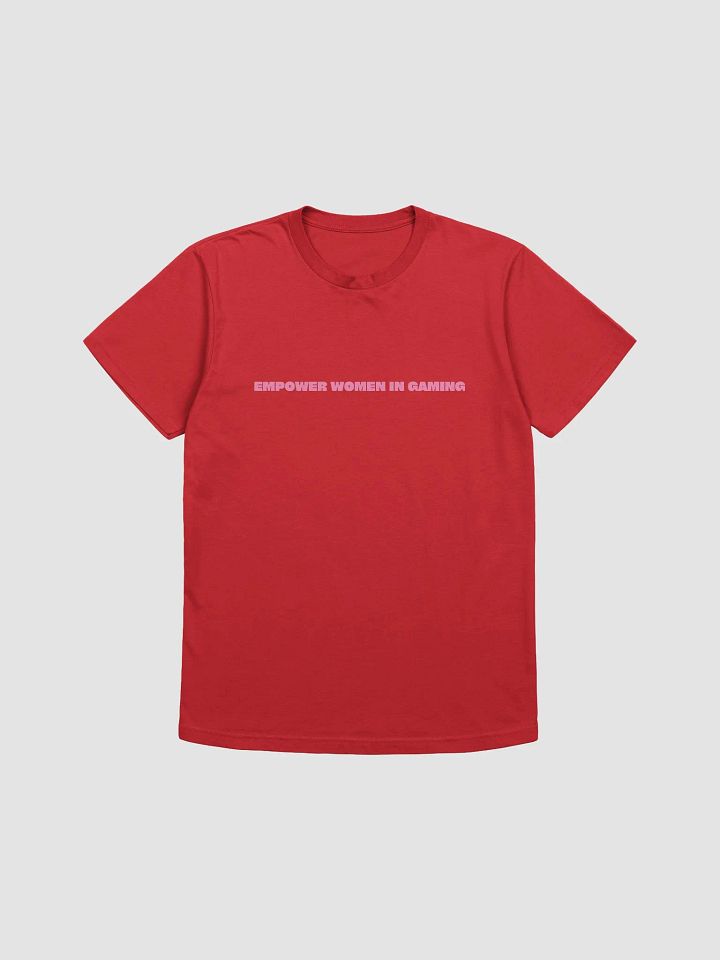 EMPOWER WOMEN IN GAMING - RED SHIRT product image (1)