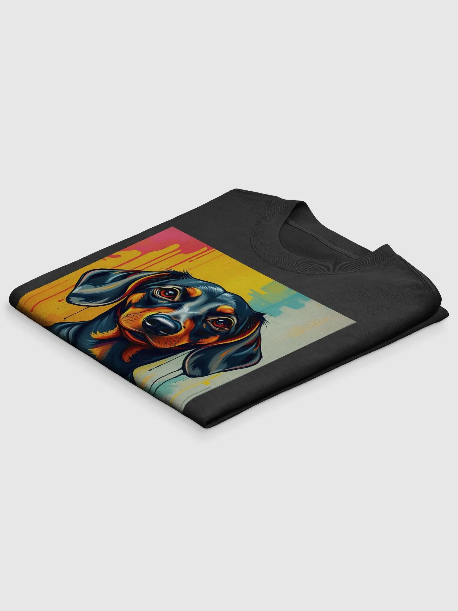Dachshund Vibes supersoft 100% cotton T-Shirt product image (4)