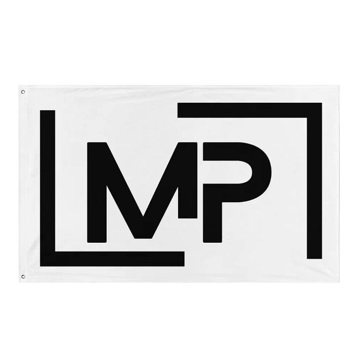 MysteryPiece B/W Flag product image (1)