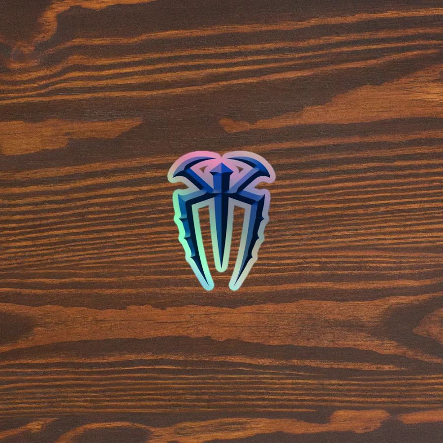 Roman Reigns Kite Shield Holographic Sticker Set product image (3)
