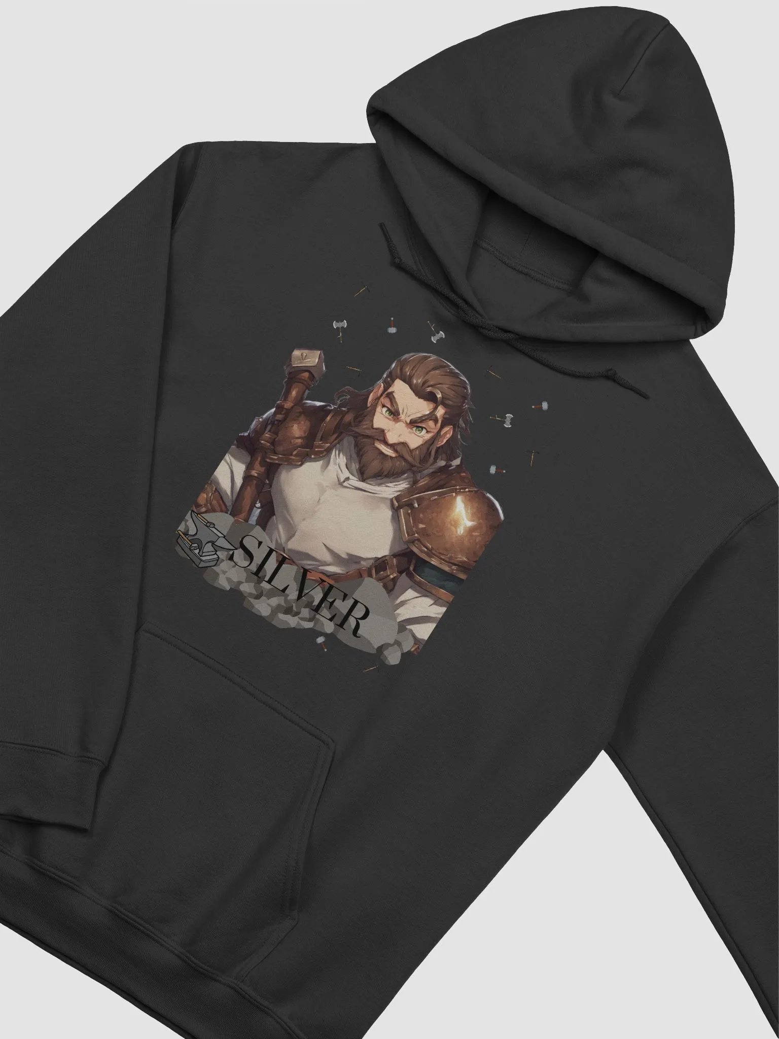 Silver of The Wolf Pack Gamers Hoodie product image (13)