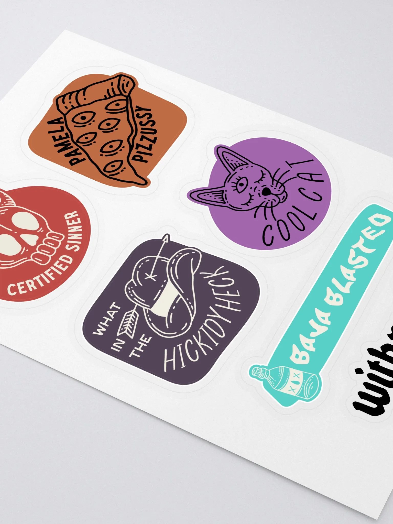 weirdo moments stickers product image (2)