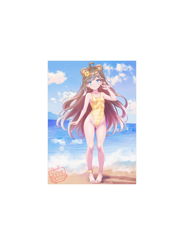 Yellow Swimsuit Print product image (1)