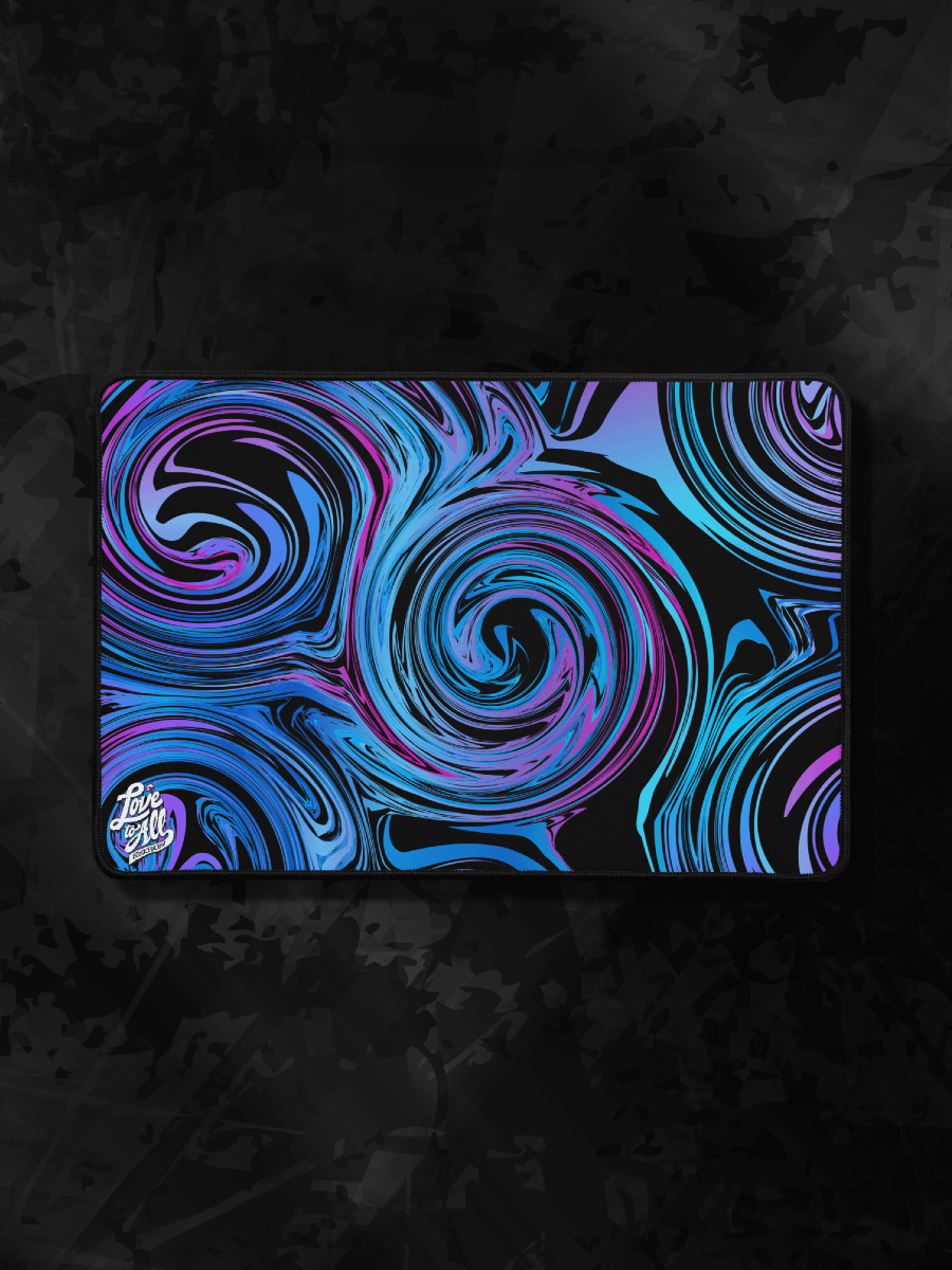 L2A Neon Swirl Deskmat product image (1)