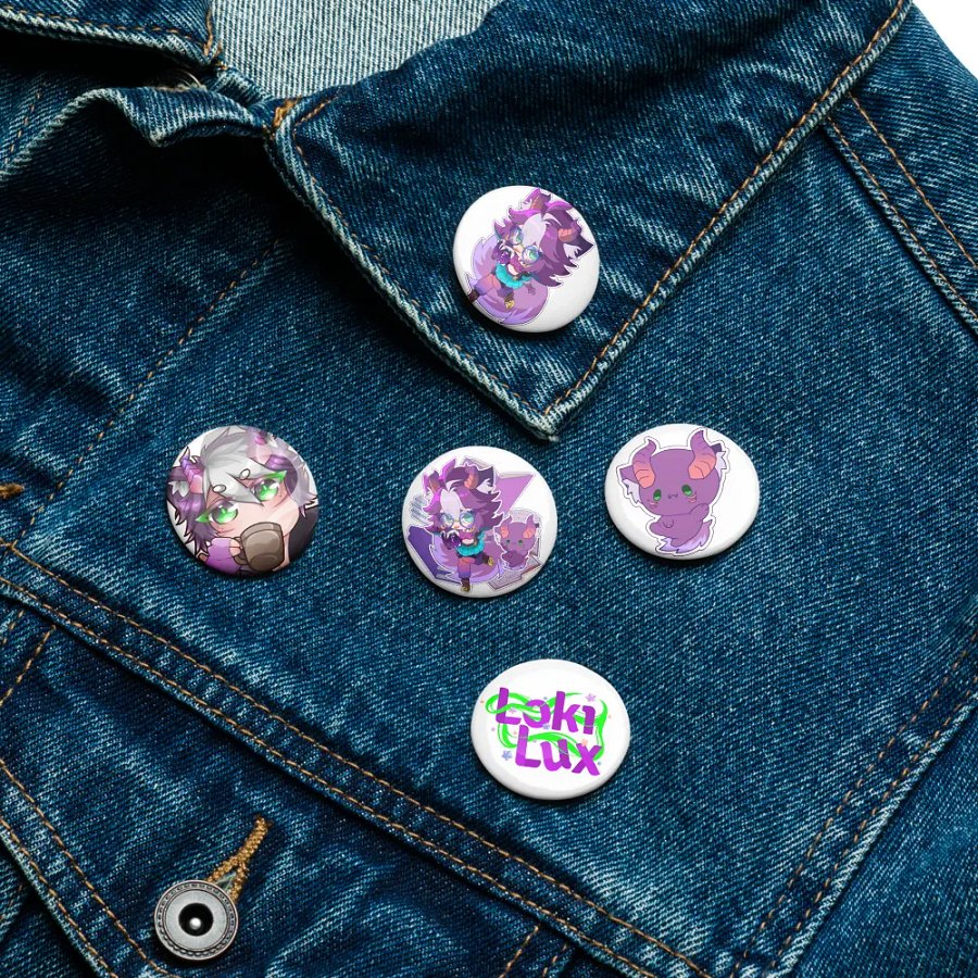 Set of 5 Loki Pins product image (16)