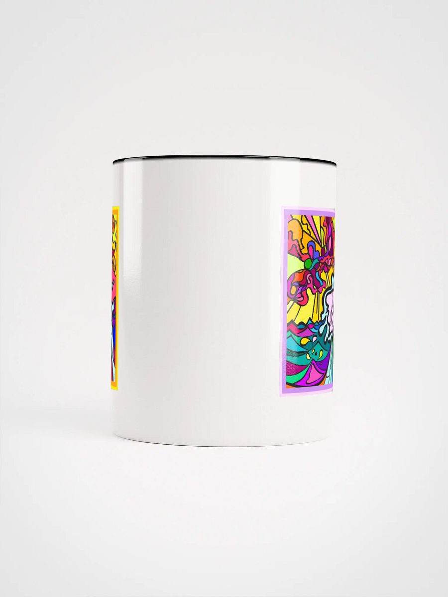 Vibrant Swirls Ceramic Mug – Wave at Sunset product image (3)