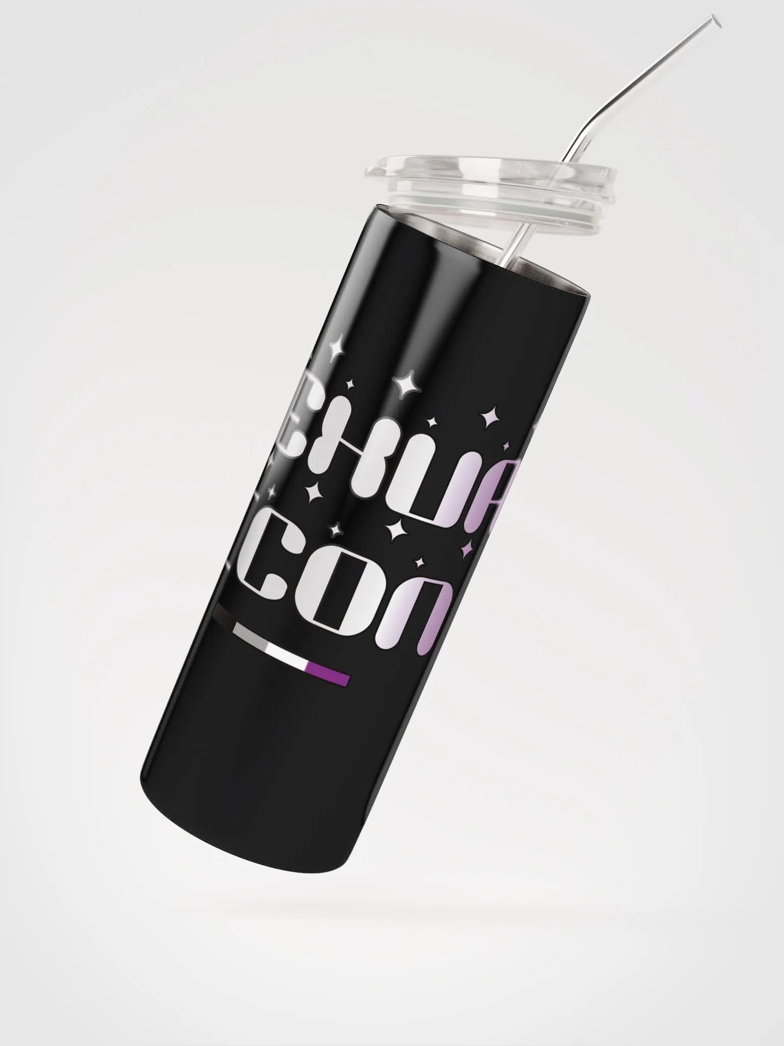 Asexual Icon Stainless Steel Tumbler product image (4)