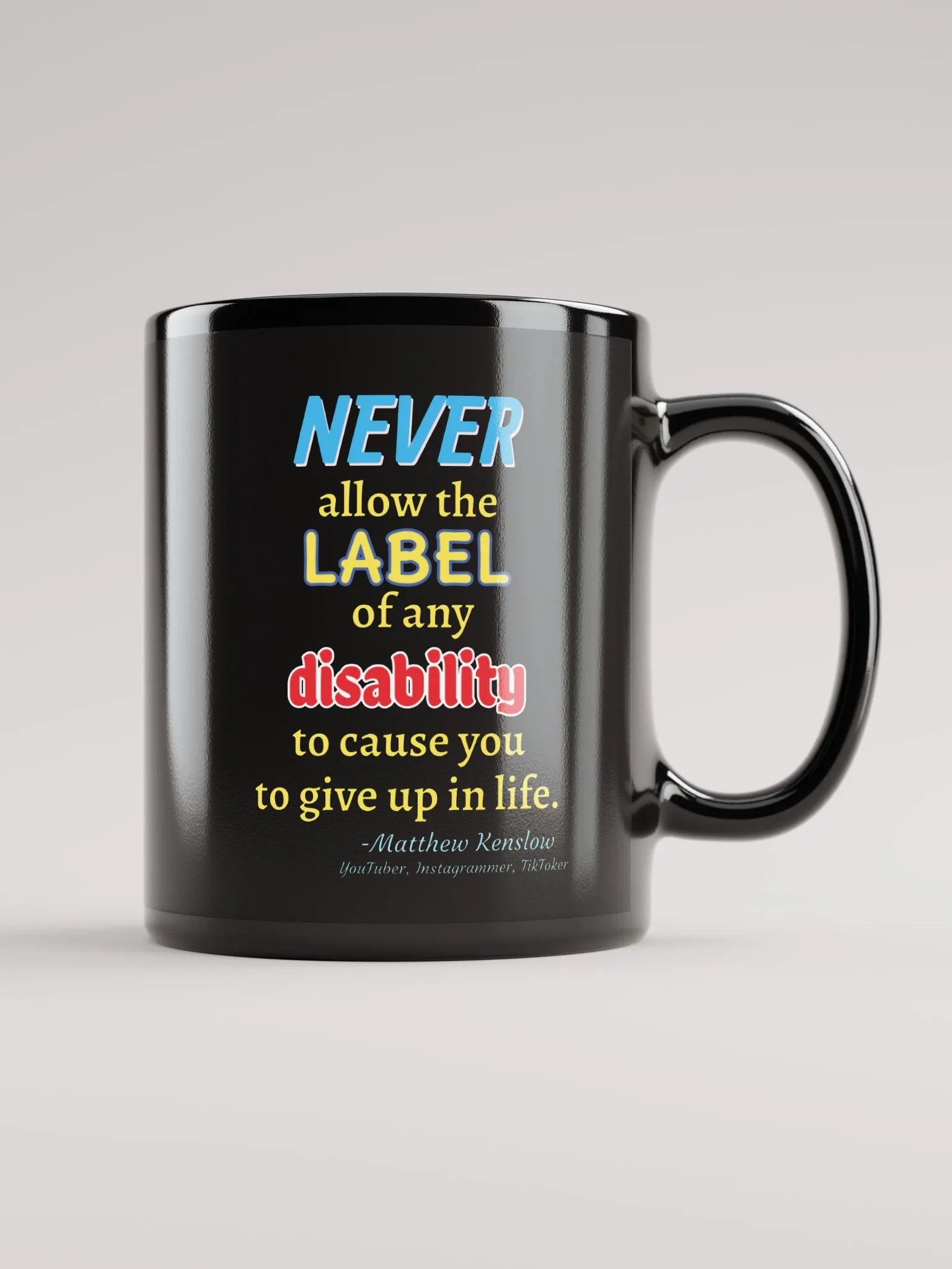 Glossy Mug [Quote 3] product image (2)