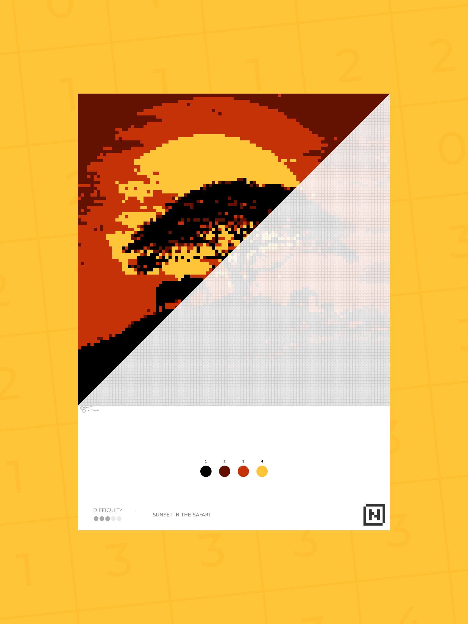 Sunset in the safari product image (2)