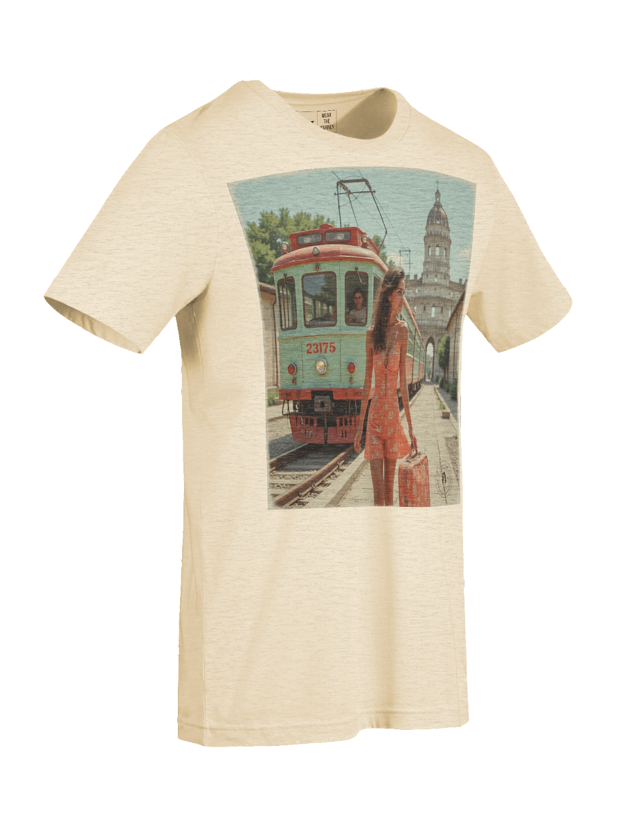 Vintage Tramway Travel T-Shirt - Sunset Stroll product image (66)