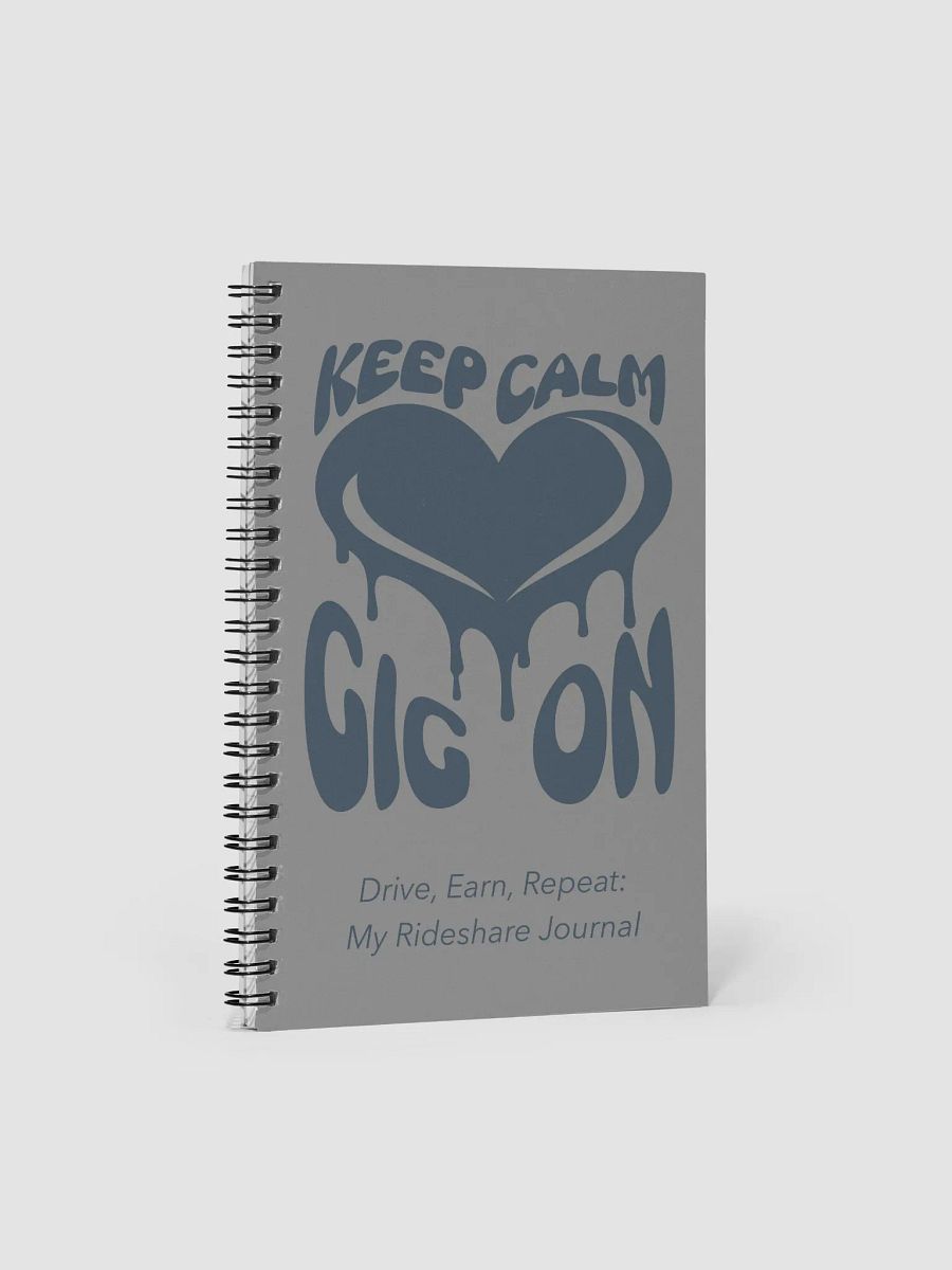 Keep Calm, Gig On Spiral Notebook Journal product image (4)