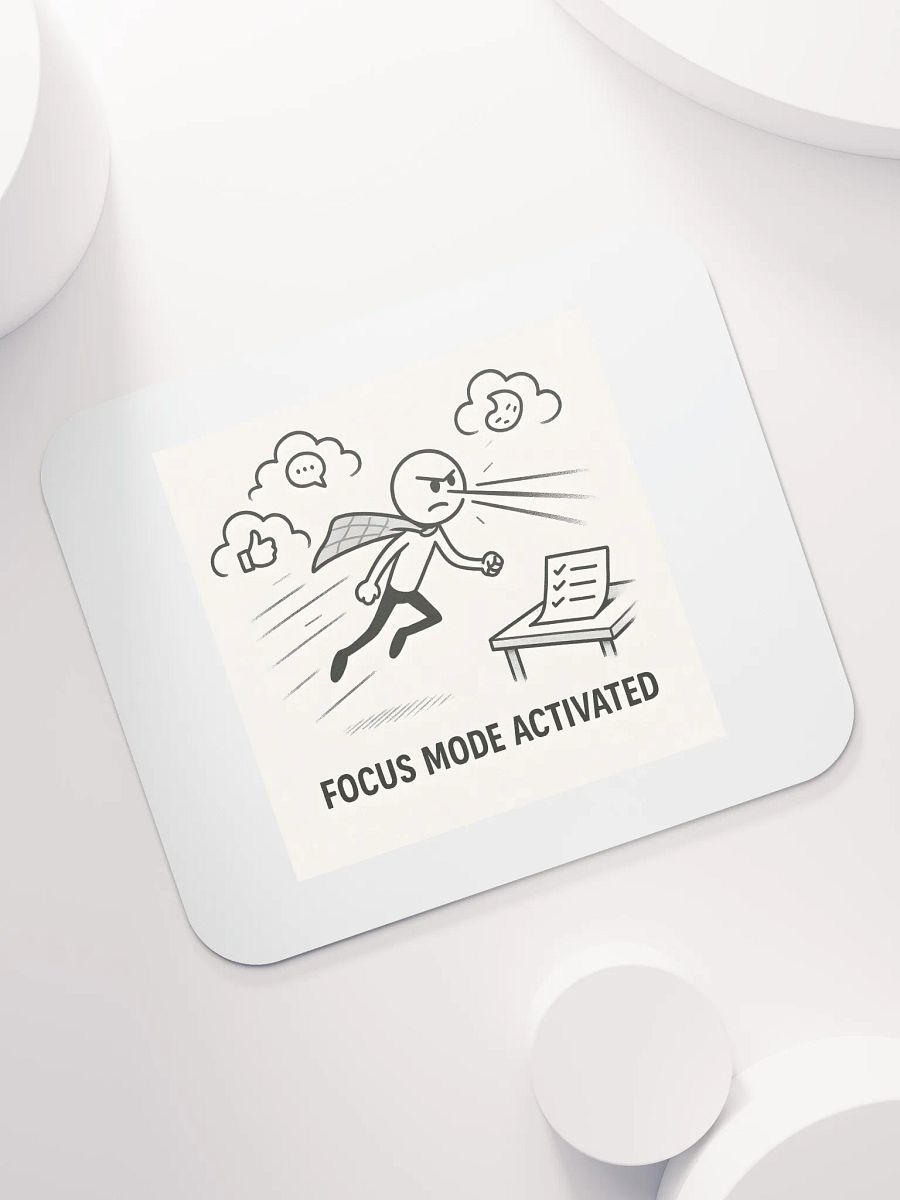 Superhero Focus Mode Mouse Pad product image (7)