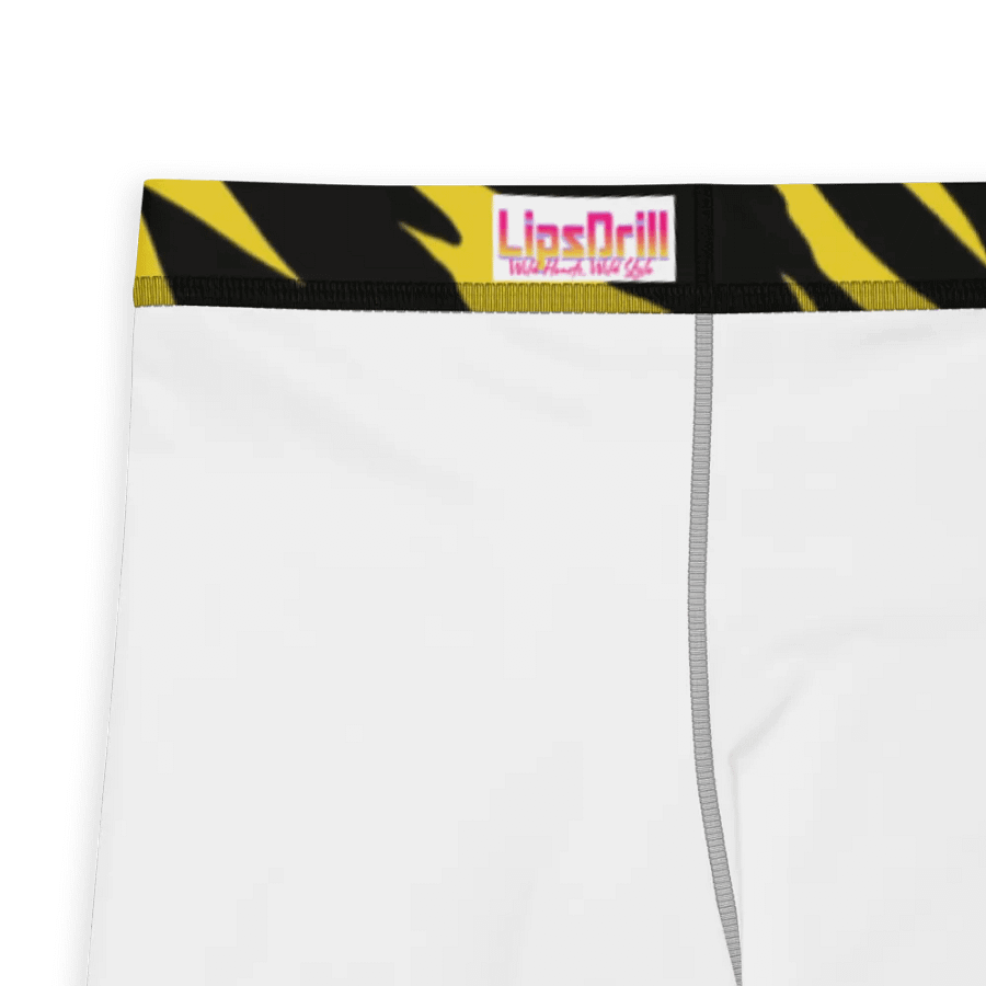 Wild Tiger Yellow Stripes Men's Leggings product image (3)