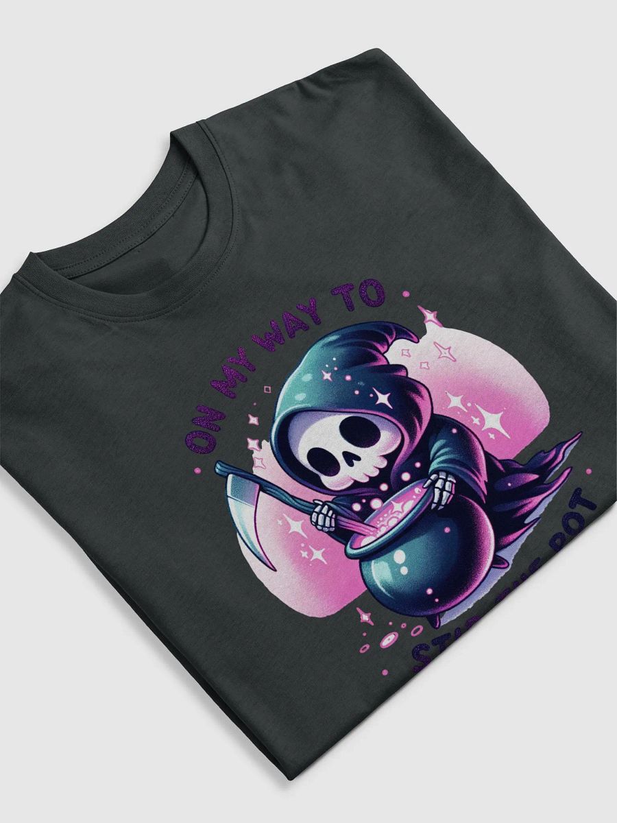 Whimsical Grim Reaper Starry Night Tee product image (5)