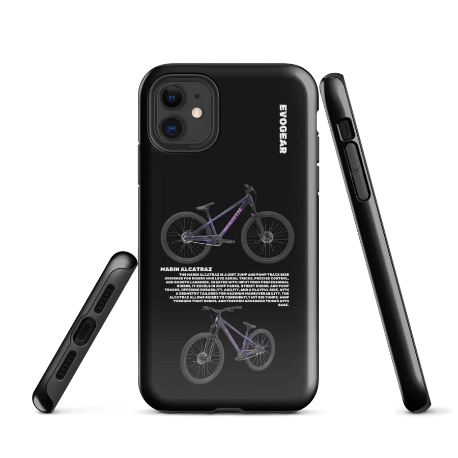 Black Marin Alcatraz Purple iPhone Case product image (1)