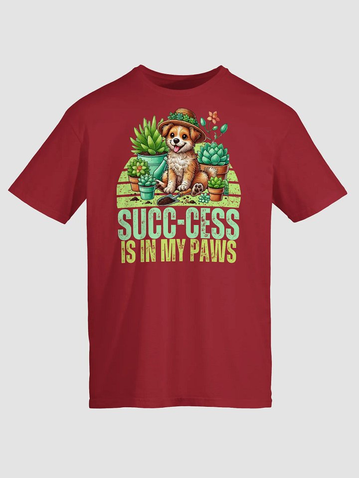 Succ-ess is in my Paws Gray Unisex Shirt product image (2)