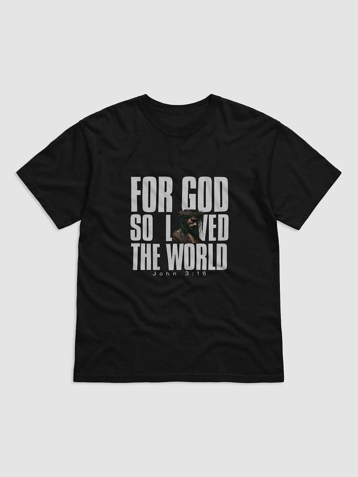 For God so loved the world Figure Tee product image (2)