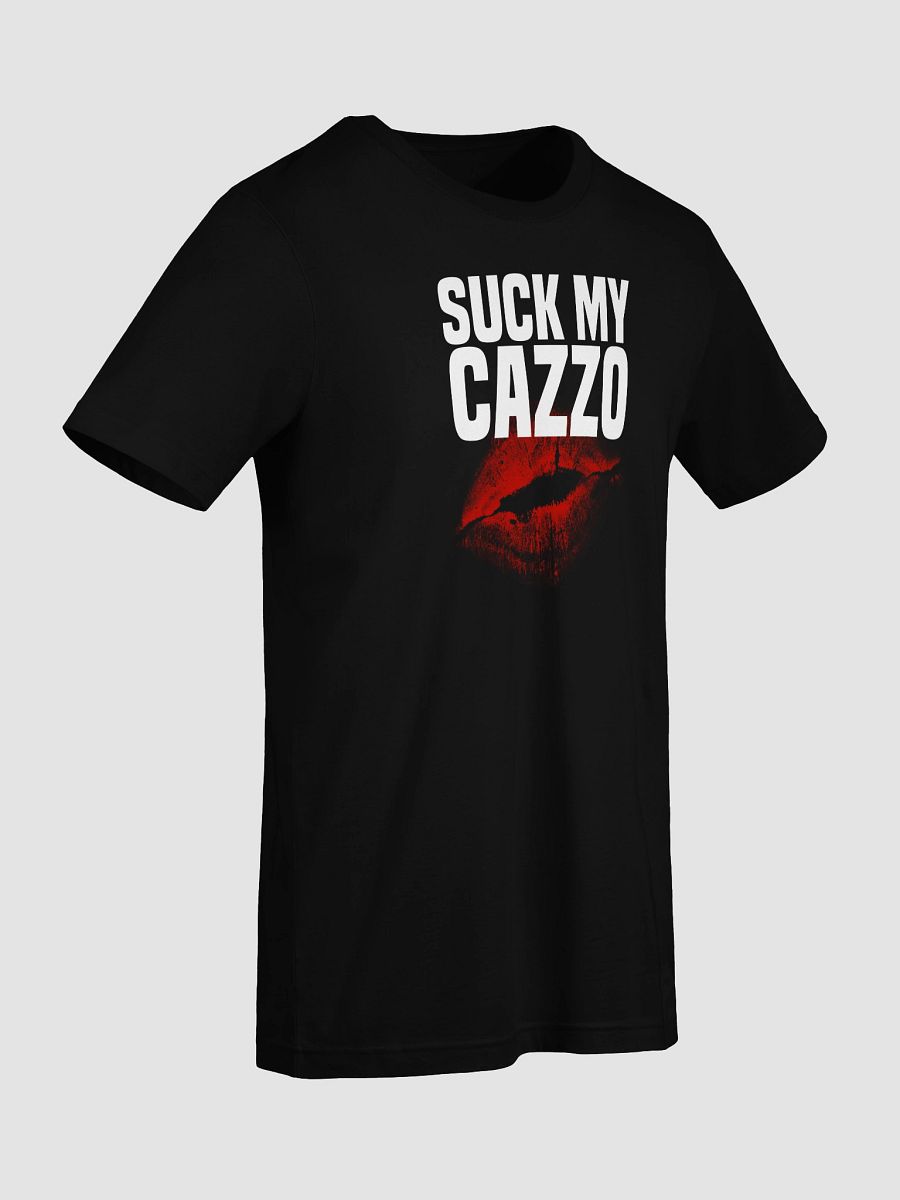 SUCK MY CAZZO t-shirt black product image (9)