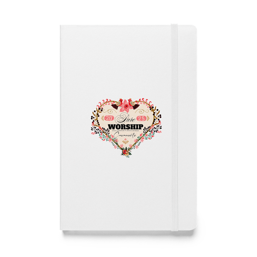 2025 "Pure Worship" Sacramento Special Convention Floral Heart Bound Notebook product image (2)