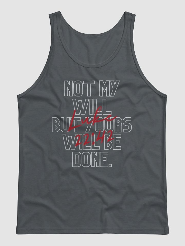 Luke 22:42 Tank (Unisex) product image (6)