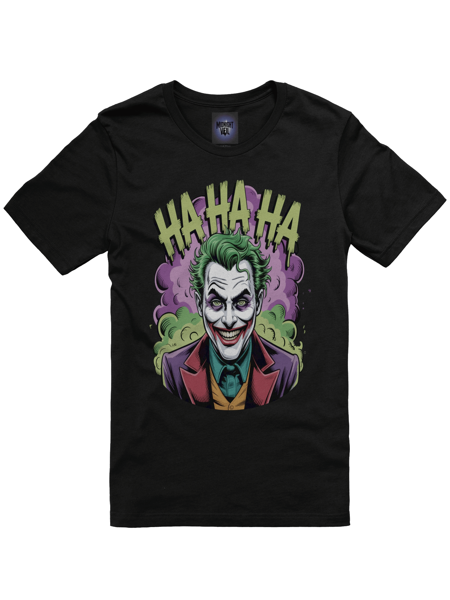Maniacal Mirage: The Joker's Haunting Hilarity T-Shirt product image (3)
