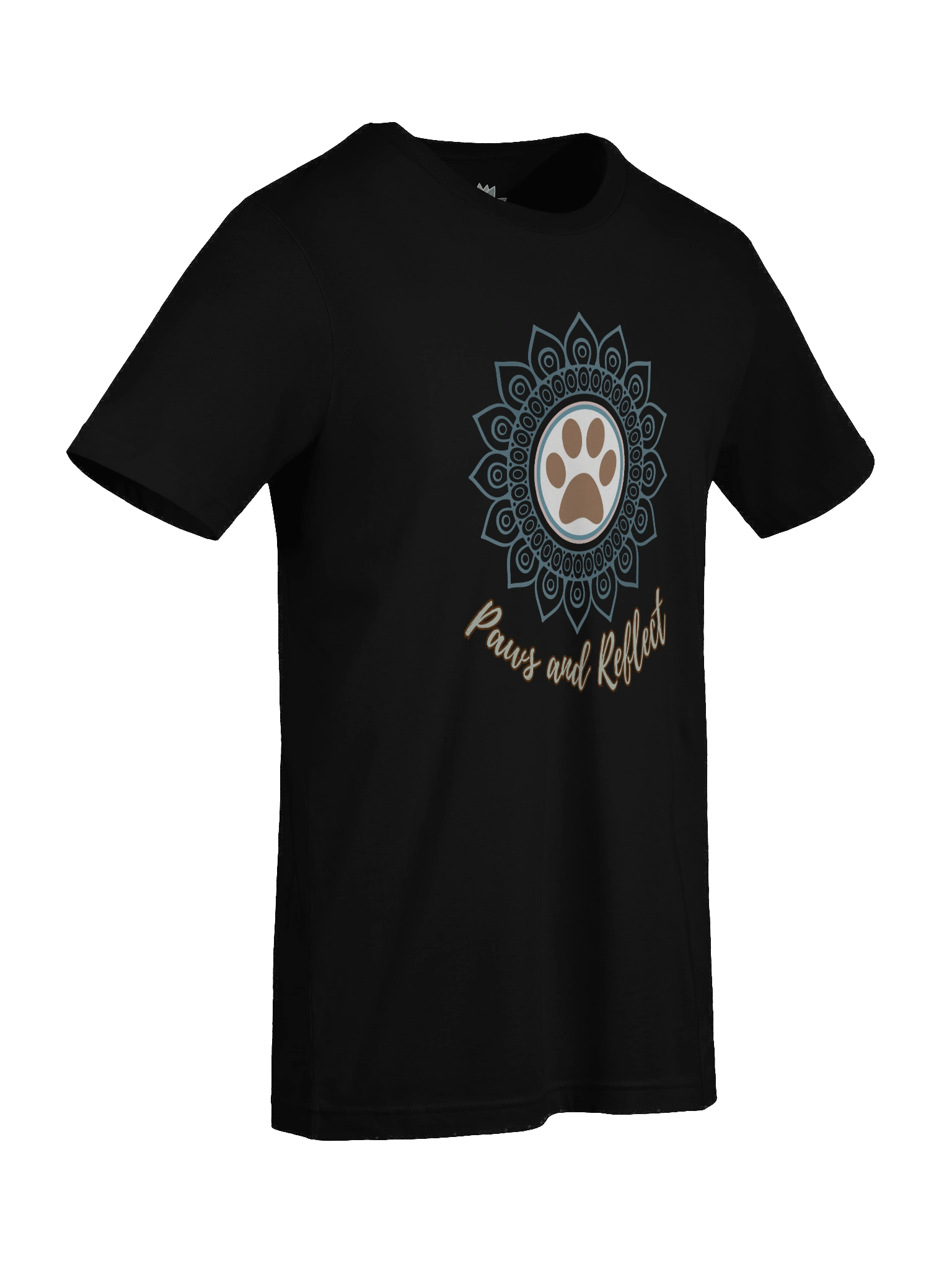 Paws and Reflect Mandala Paw Print Tee product image (9)