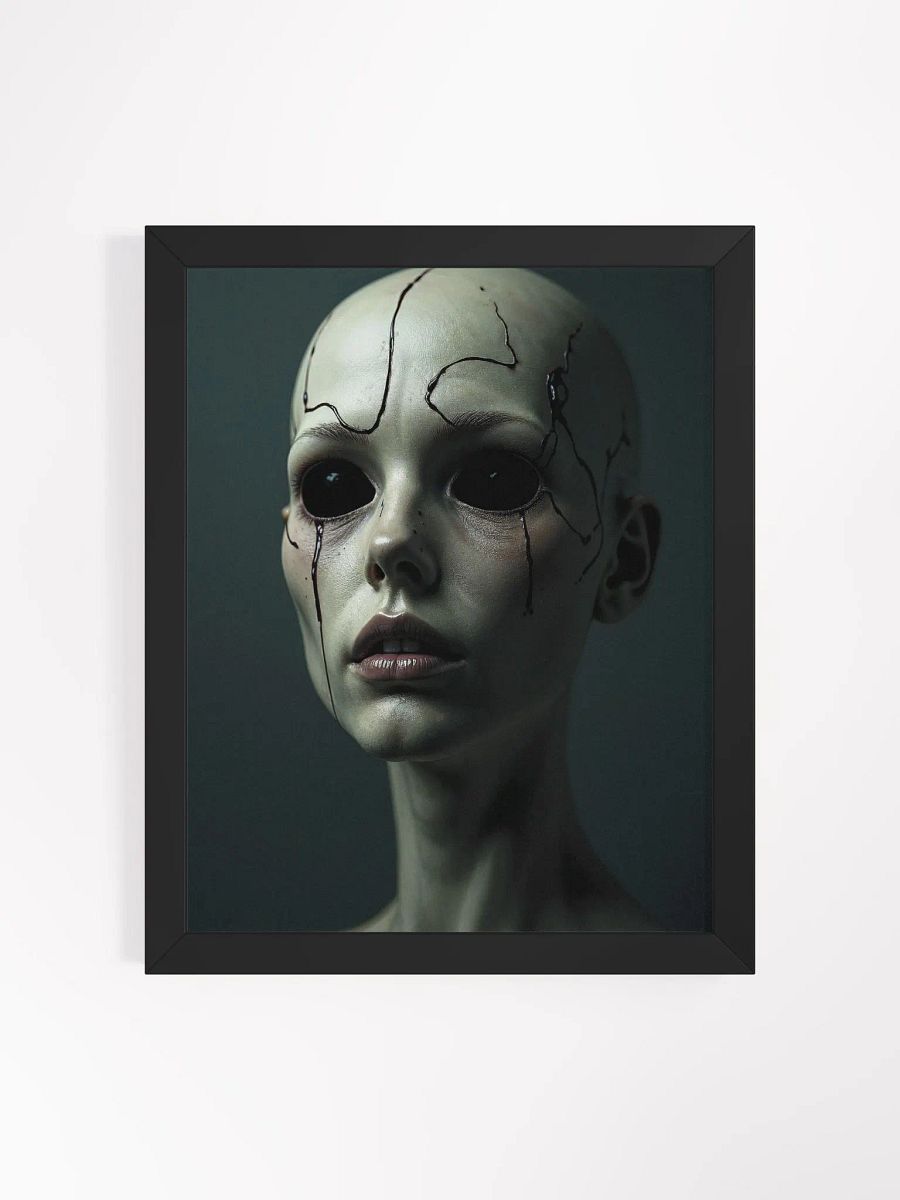 Black-Eyed Gaze Framed Print product image (9)