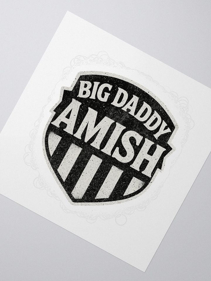 Big Daddy Amish Sticker product image (2)